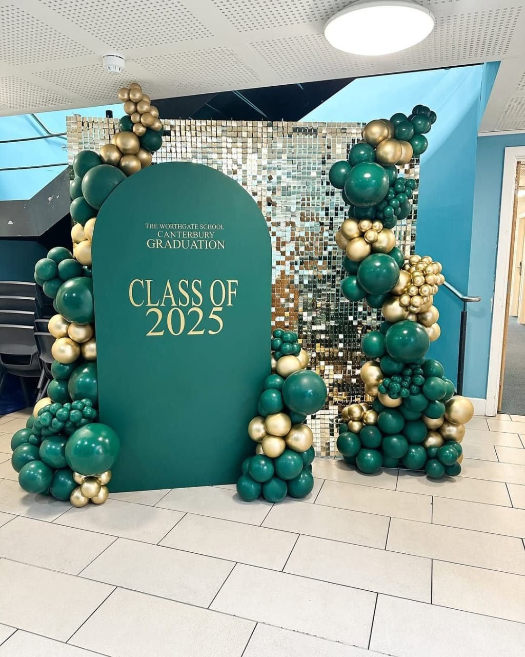 Luxury graduation party setup with designer tent and premium seating in Nairobi