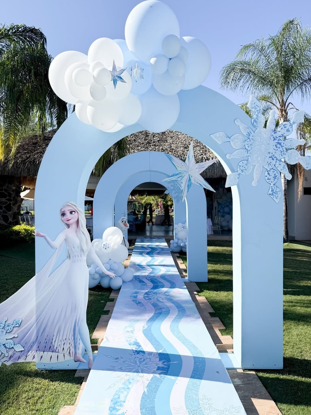 Pasted Walkway/Stage + Entrance Arch — event extra add-on for hire in Nairobi