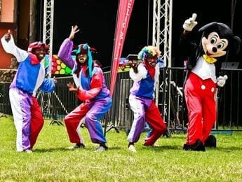 Combined puppet show and magic tricks entertainment for hire in Nairobi
