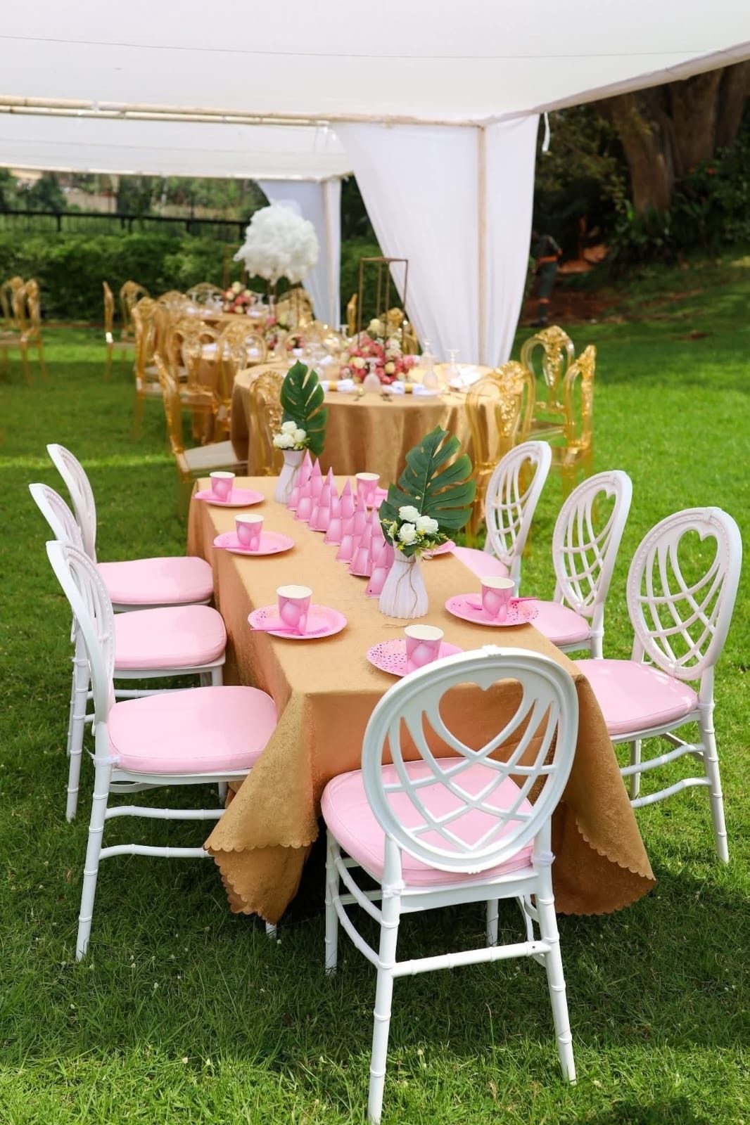 Neutral Baby Shower Décor Package Hire - 40 Guests - view 3