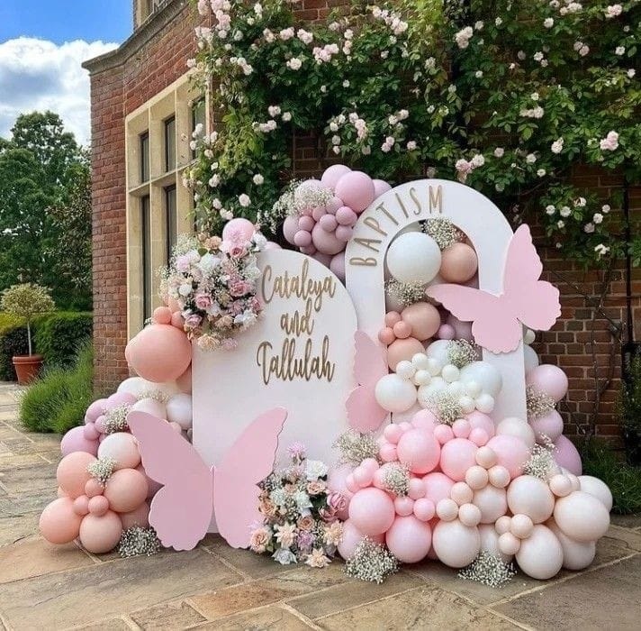 Duo-Door Balloon Backdrop & Designer Cake Stand for Hire in Nairobi - view 2