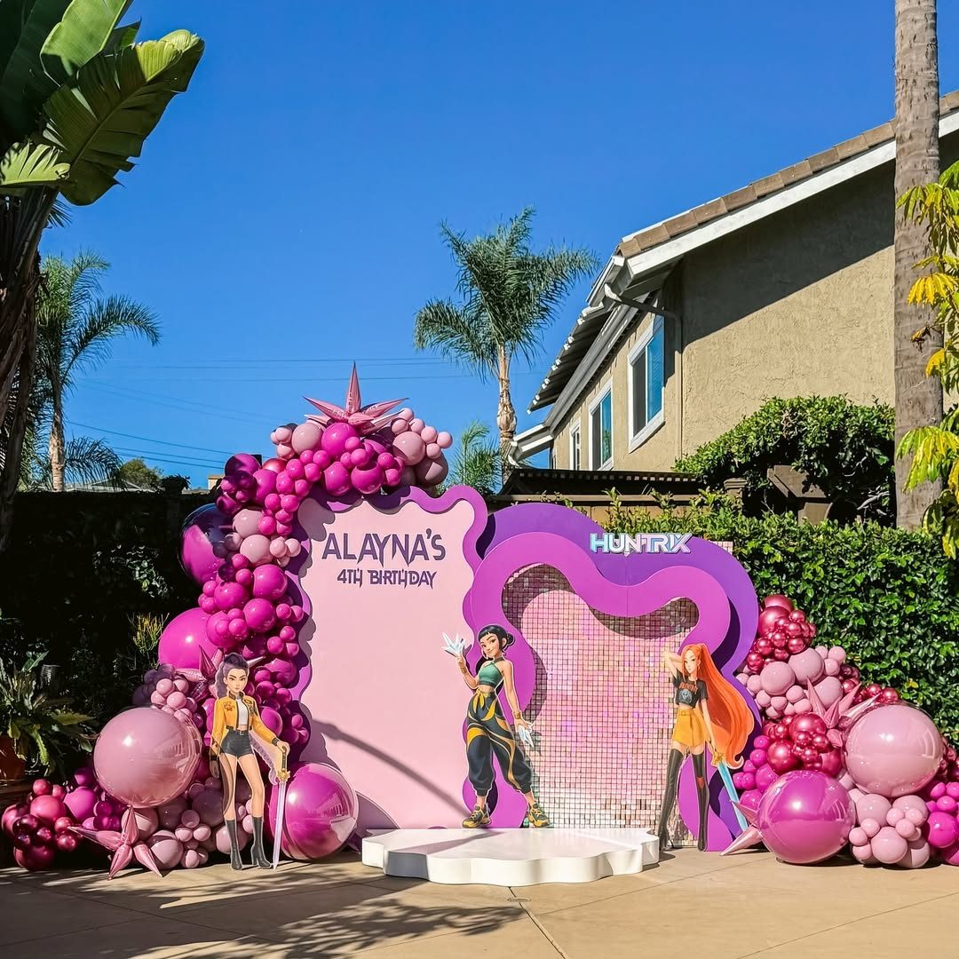 Showstopper Double-Door Balloon Wall Backdrop & VIP Stage for Hire in Nairobi