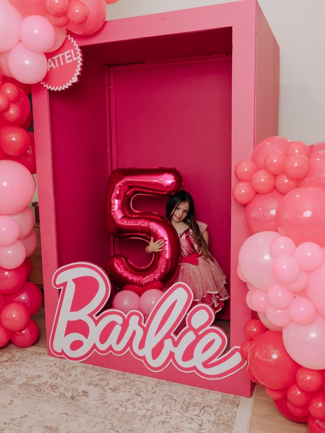 The Social Star Barbie Box Party Decoration for Hire in Nairobi - view 3