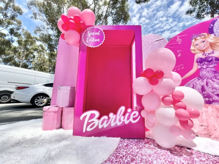 The Social Star Barbie Box Party Decoration for Hire in Nairobi - view 4