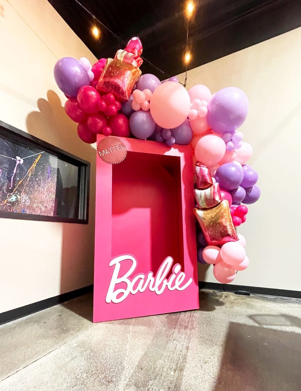 The Social Star Barbie Box Party Decoration for Hire in Nairobi