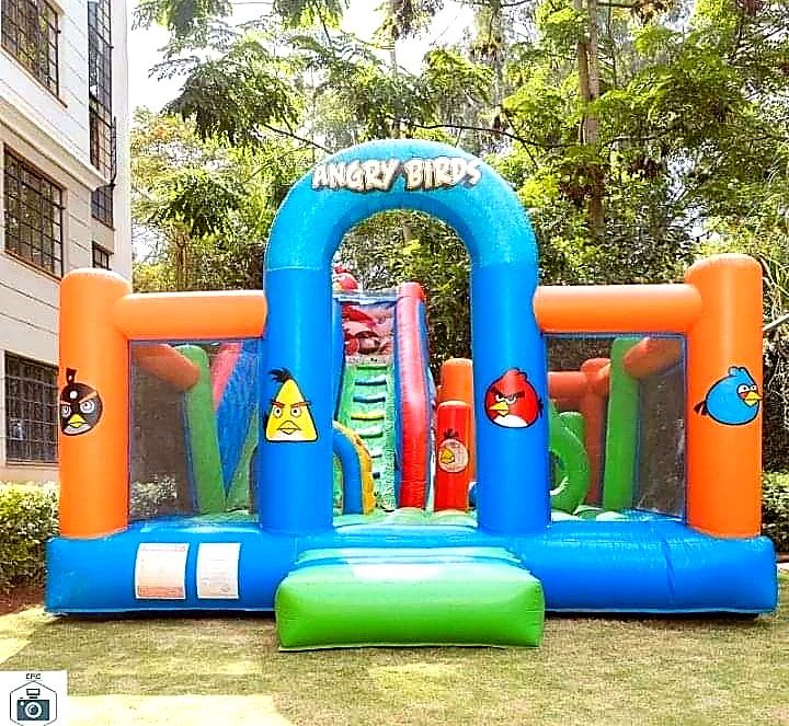 Angry Birds Combo Bouncy House for Hire in Nairobi - view 2