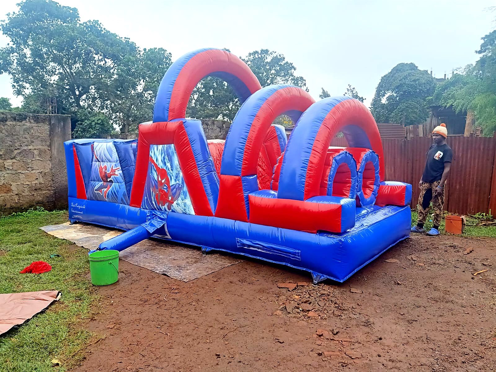 Spiderman Theme Obstacles Course for Hire in Nairobi - view 2