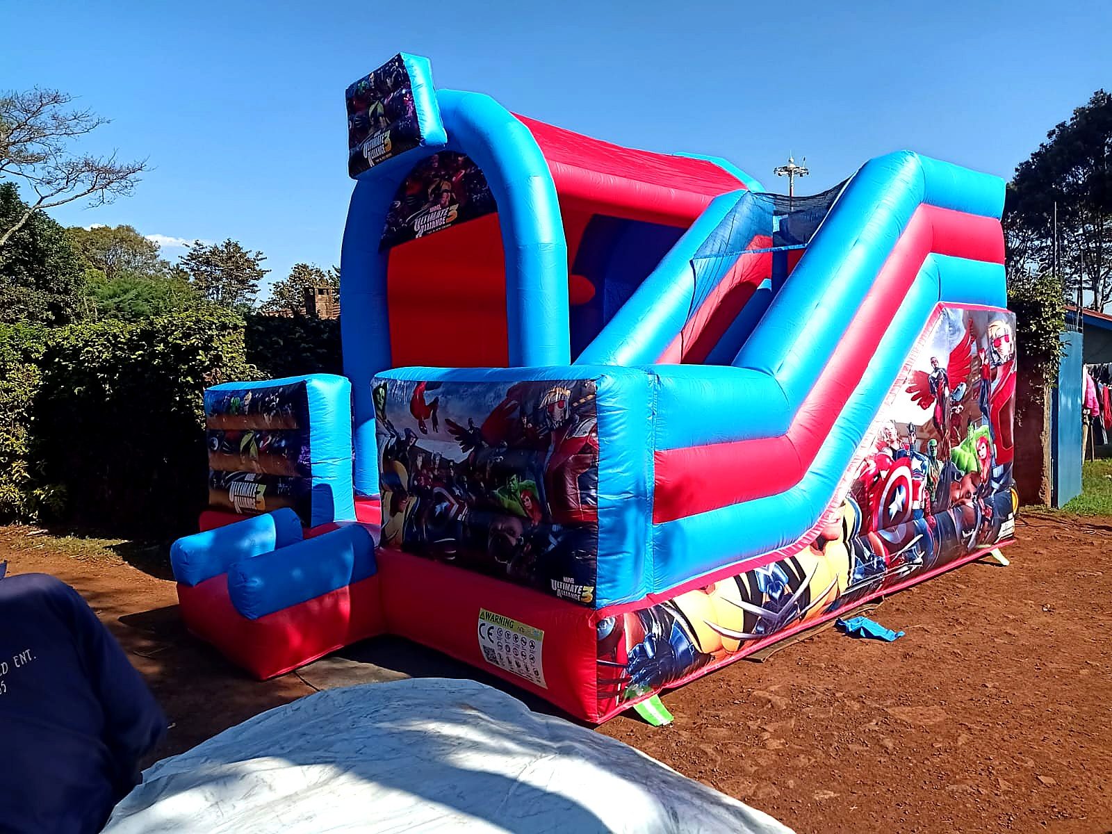 Ultimate Alliance Superheroes Bouncing Castle for Hire in Nairobi - view 3