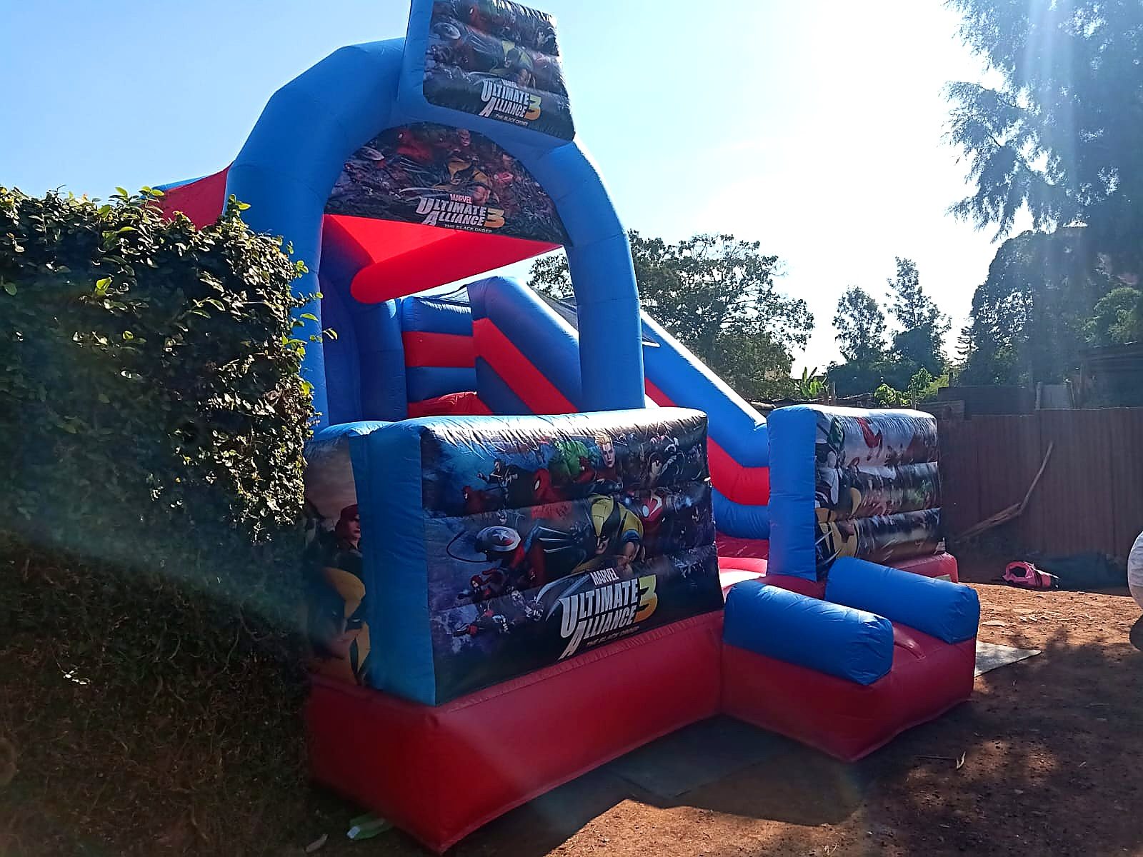 Ultimate Alliance Superheroes Bouncing Castle for Hire in Nairobi - view 4