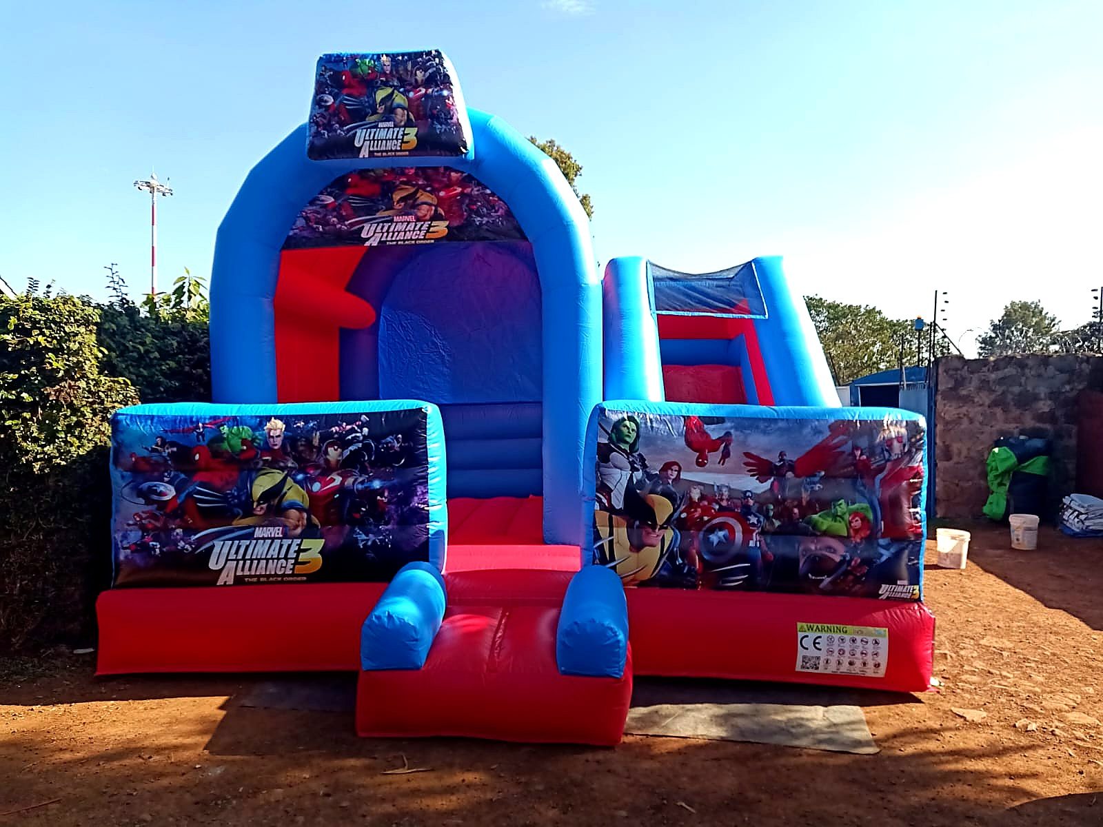 Ultimate Alliance Superheroes Bouncing Castle for Hire in Nairobi