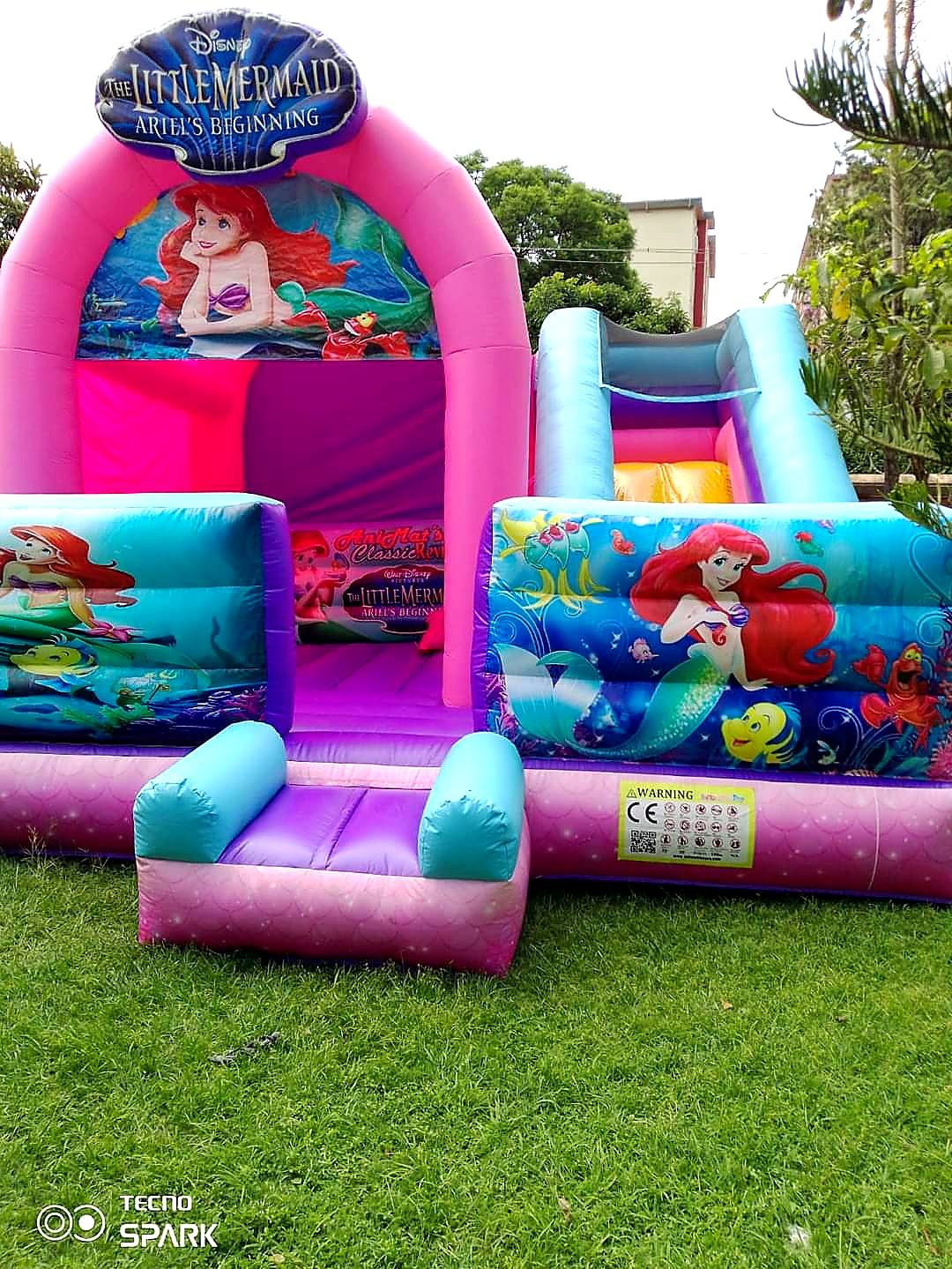 Under the Sea Mermaid Bouncy Castle for Hire in Nairobi