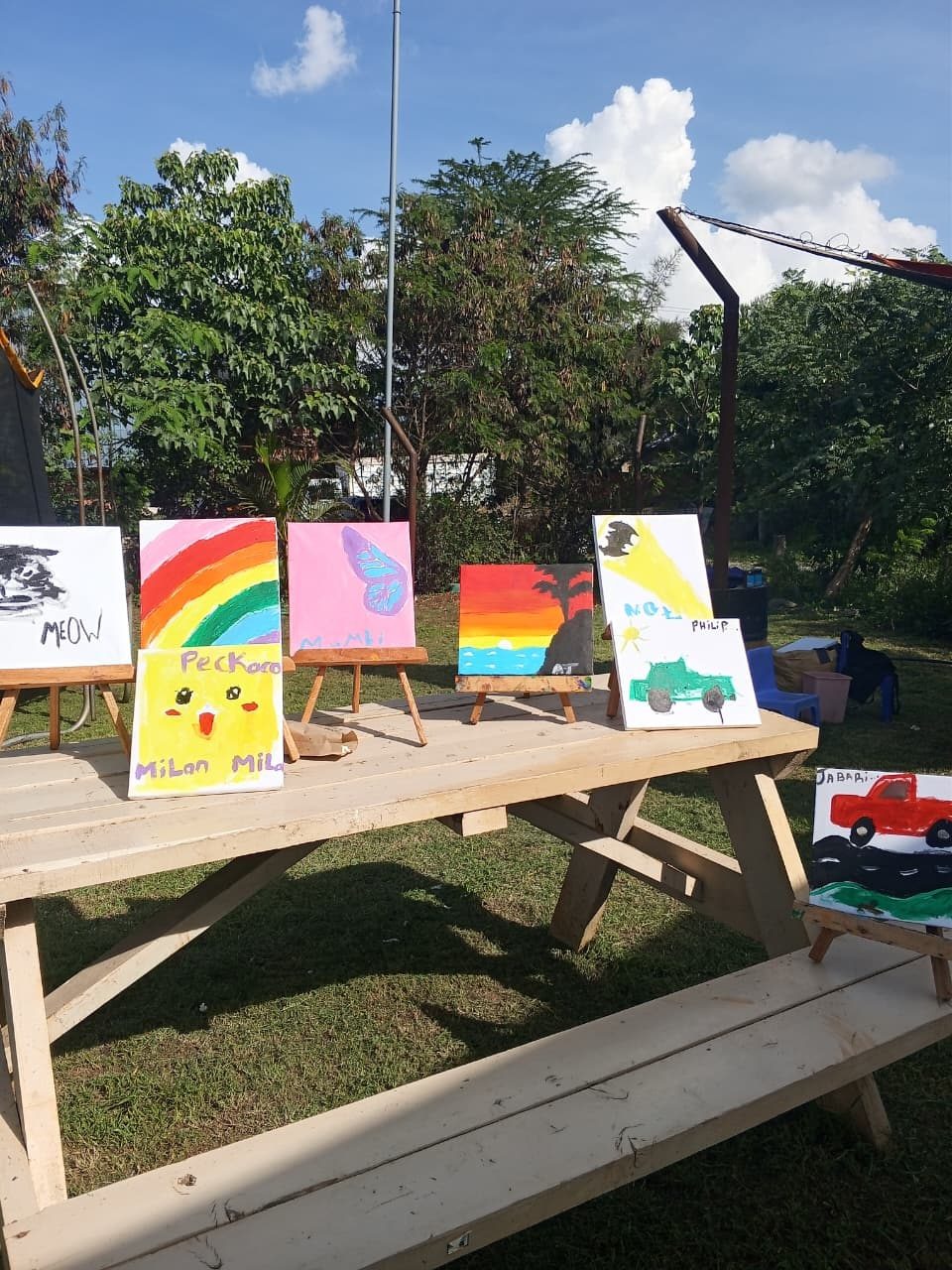 Canvas Painting Activity for Hire &mdash; corporate event item for hire in Nairobi (1)