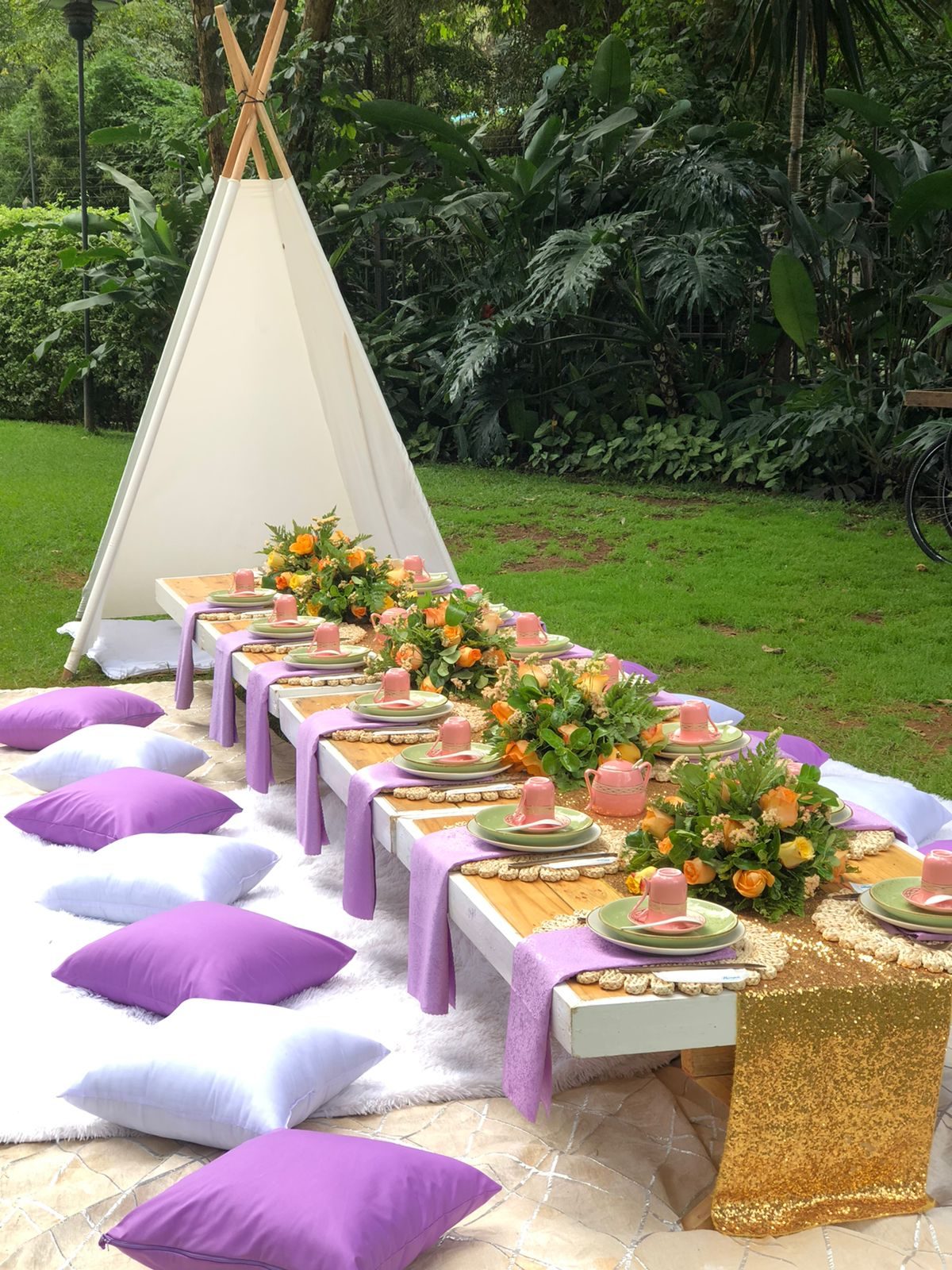 The Bronze Elite Outdoor Themed Kids Picnic Party - 35 Kids in Nairobi
