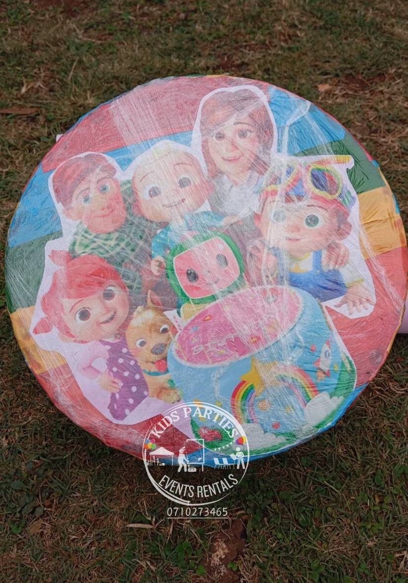 Cocomelon themed pinata for hire in Nairobi