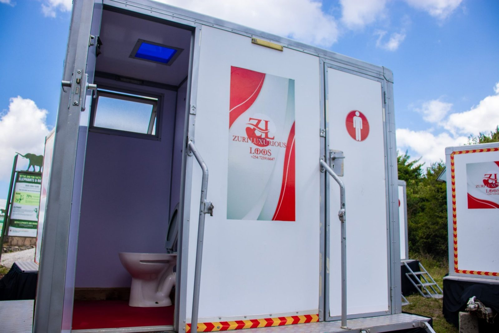 VIP Portable Toilet &mdash; corporate event item for hire in Nairobi (3)