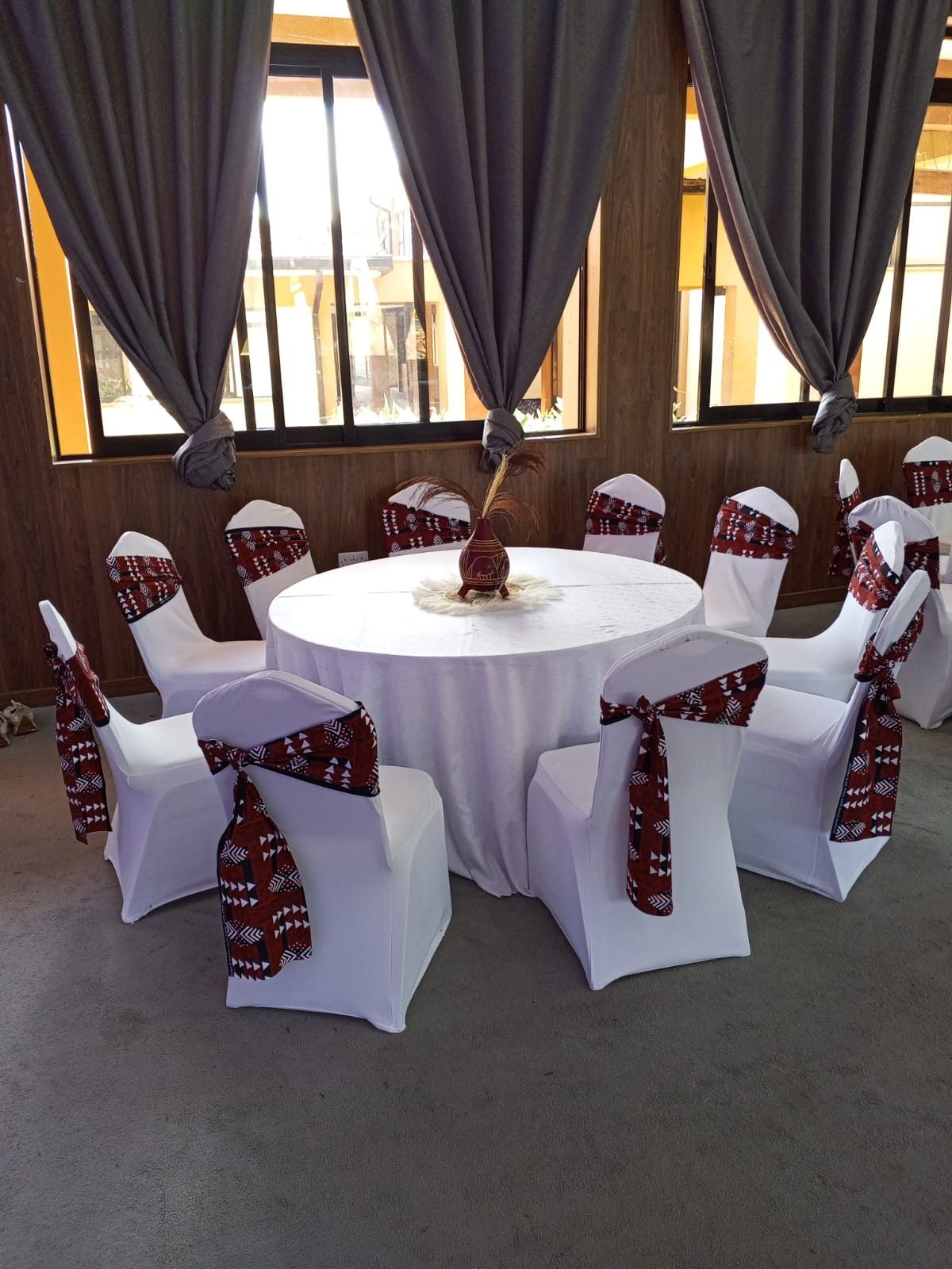 African Themed Dressed Chairs for Hire in Nairobi - view 4