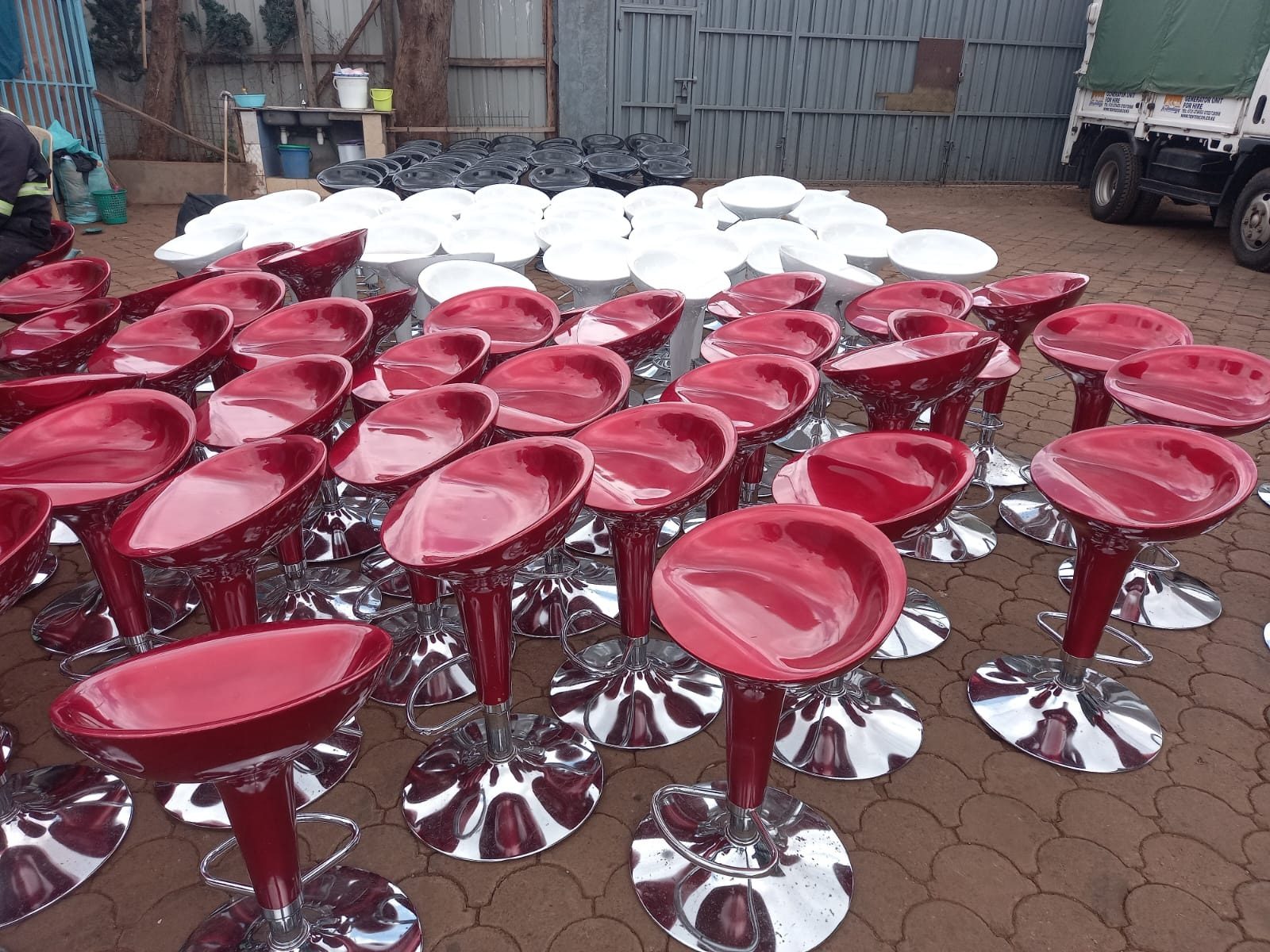Standard Cocktail Stools / Bar Stools for Hire in Nairobi
