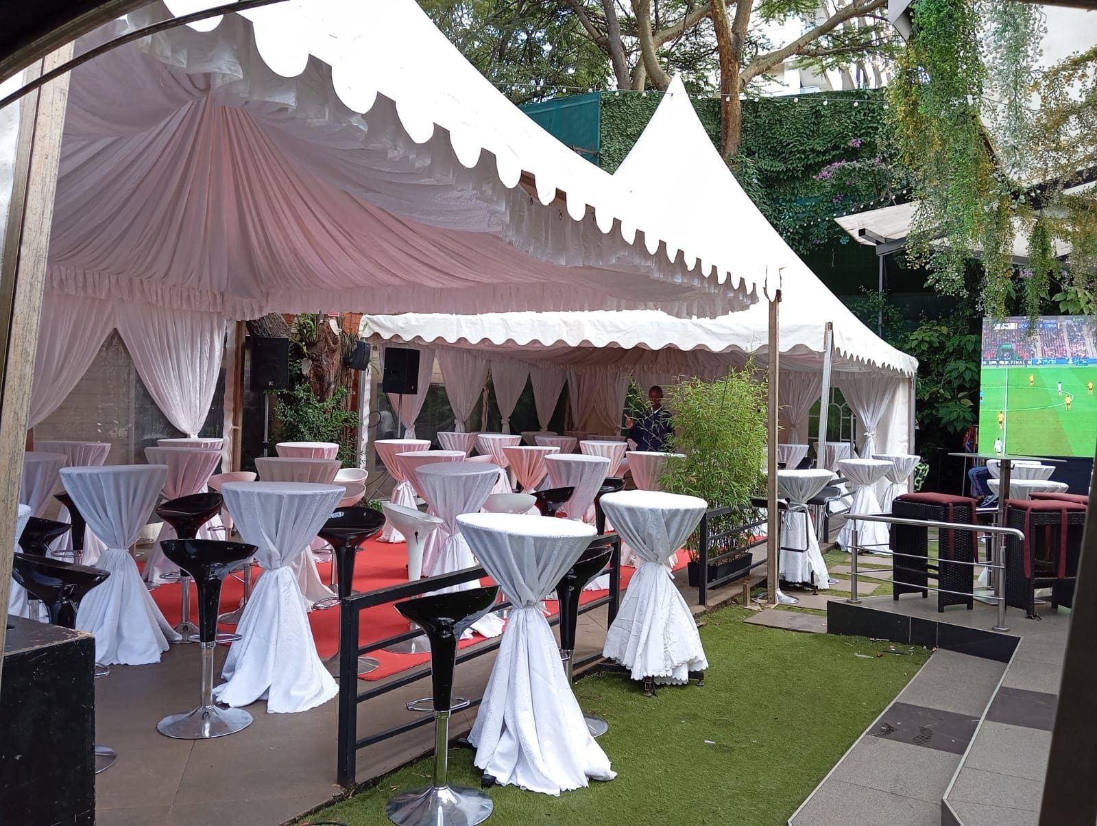 Standard Cocktail Table / Bar Table for Hire in Nairobi - view 2