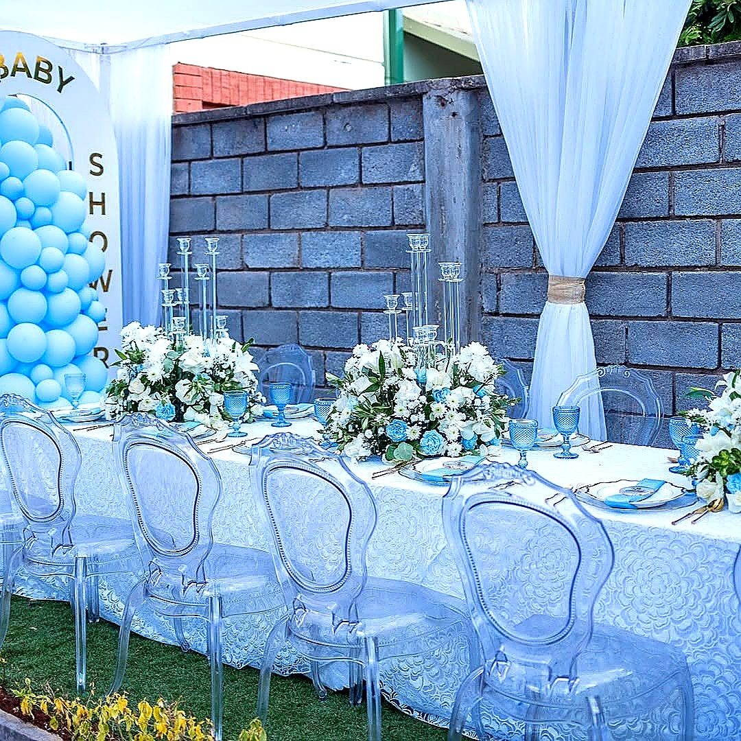 Clear Ghost Chairs for Hire in Nairobi