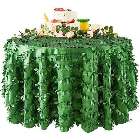 Dressed Round Table (Leaf Petal) for Hire in Nairobi - view 3