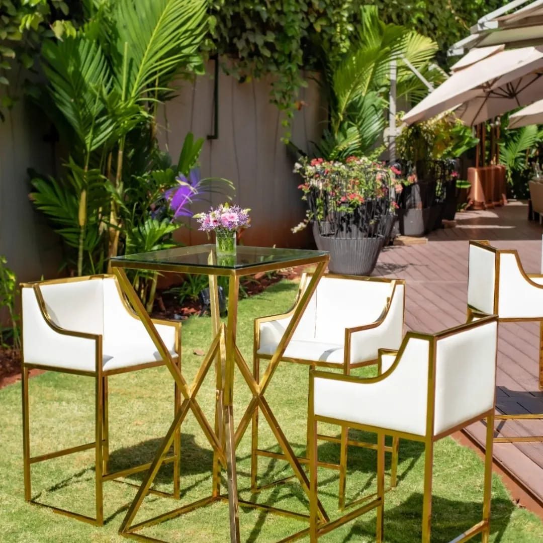 Elegant Cocktail Stools / Bar Stools for Hire in Nairobi