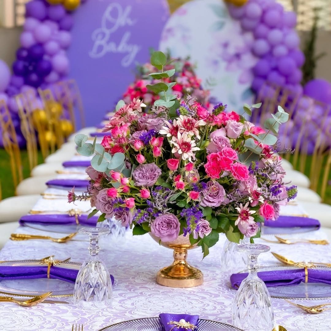 Fresh Flowers Centerpiece for Hire in Nairobi