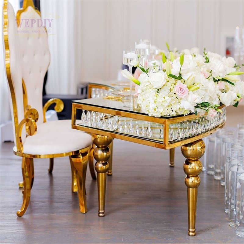 Glass Top Dining Table for Hire in Nairobi - view 4