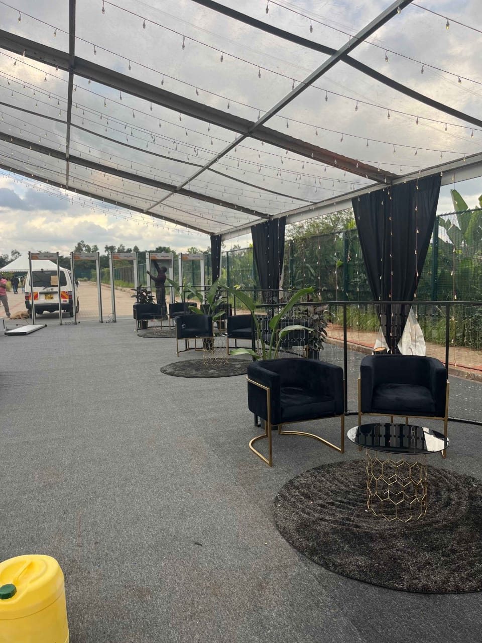Lounge Sofa & Side Stools for Hire in Nairobi - view 7