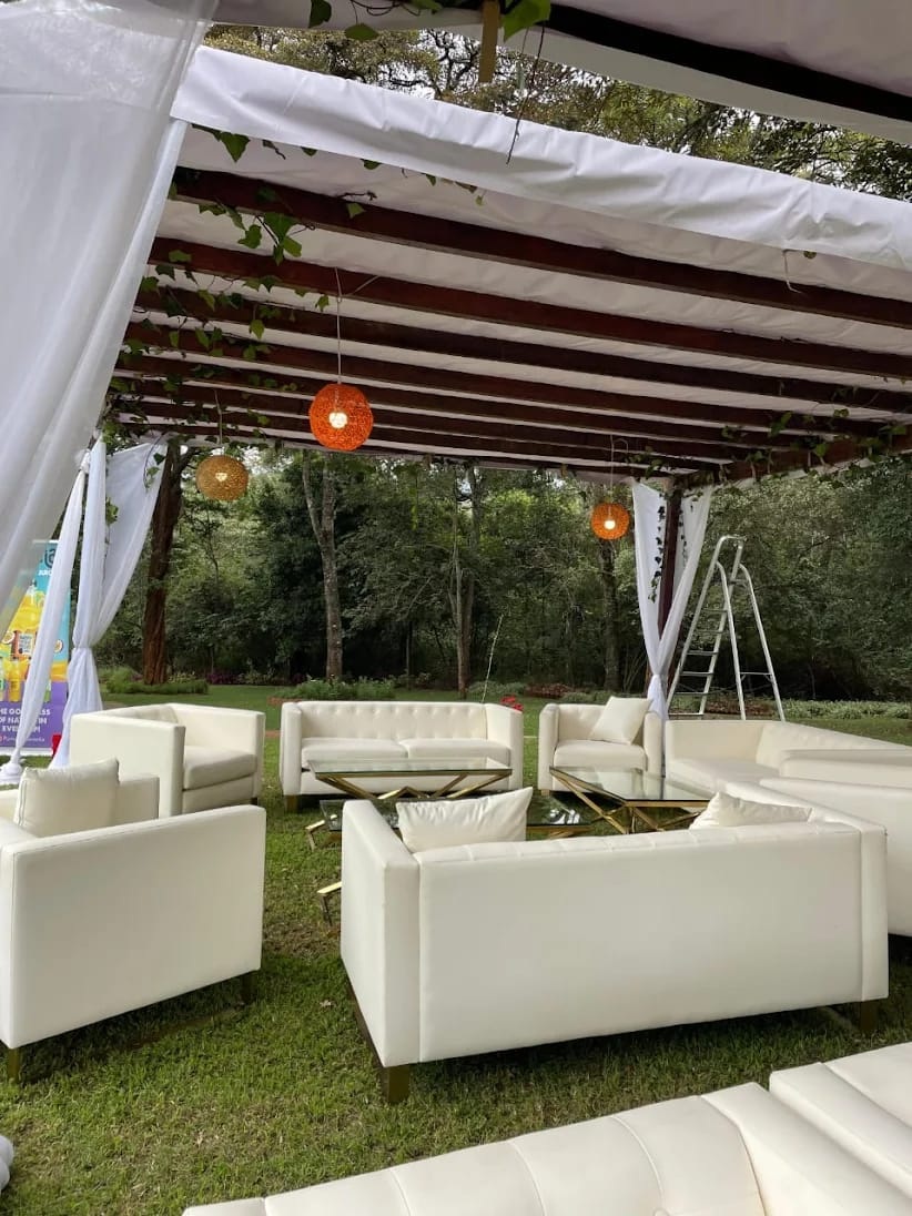 Lounge Sofa & Side Stools for Hire in Nairobi - view 10