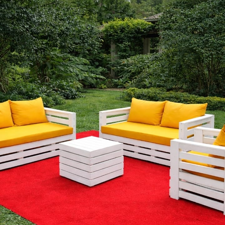 Pallet Sofas & Stools for Hire in Nairobi - view 5