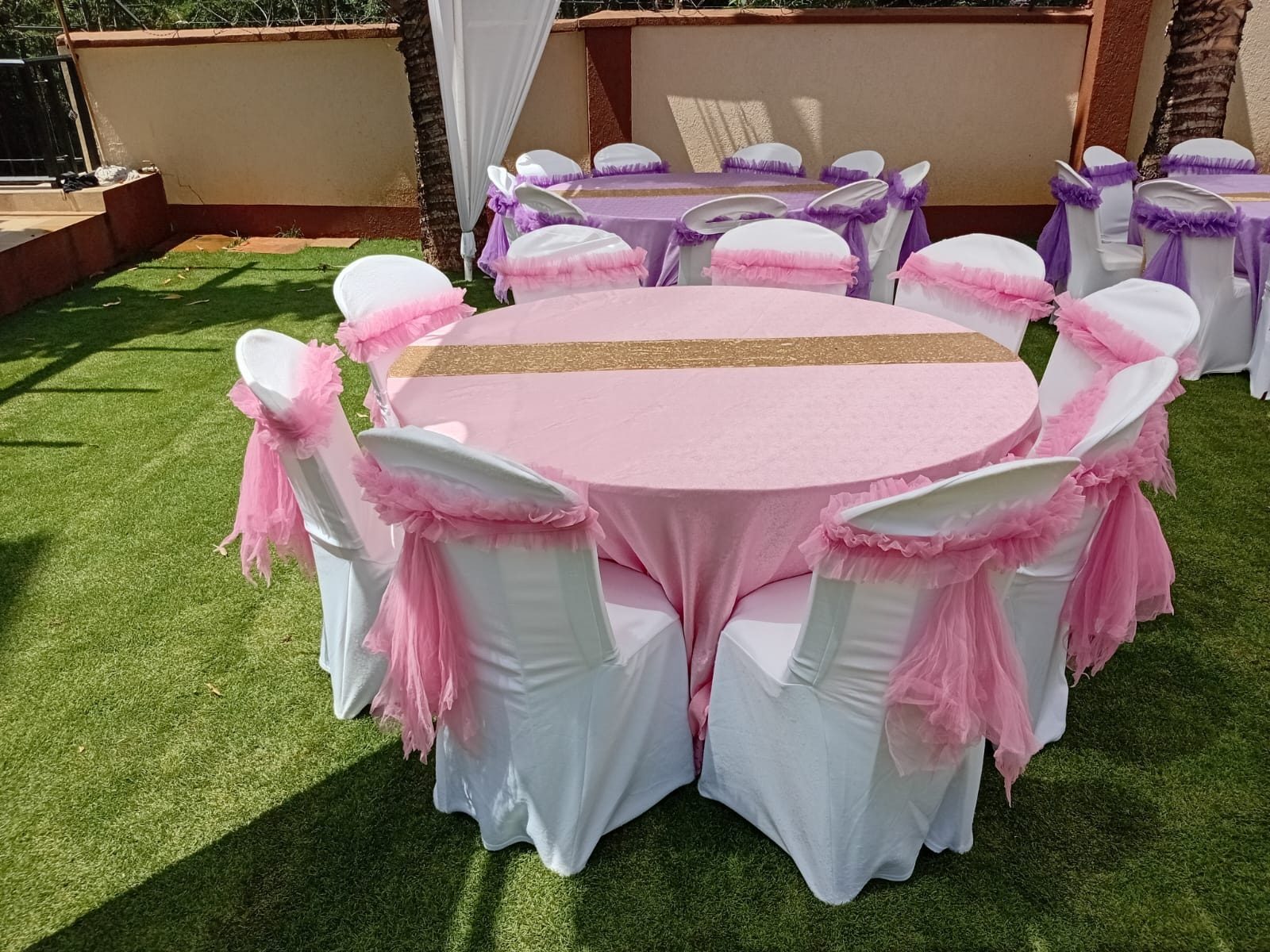 Plastic Chairs (Dressed) for Hire in Nairobi - view 4