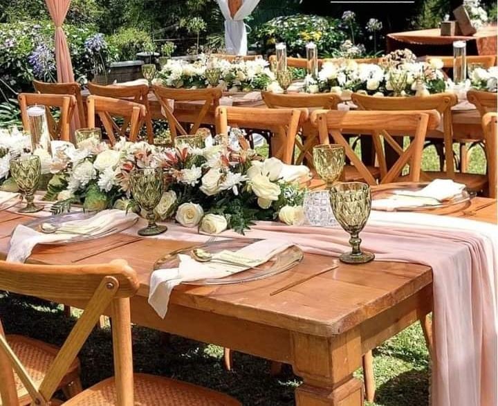 Rustic Elegant Table for Hire in Nairobi - view 4