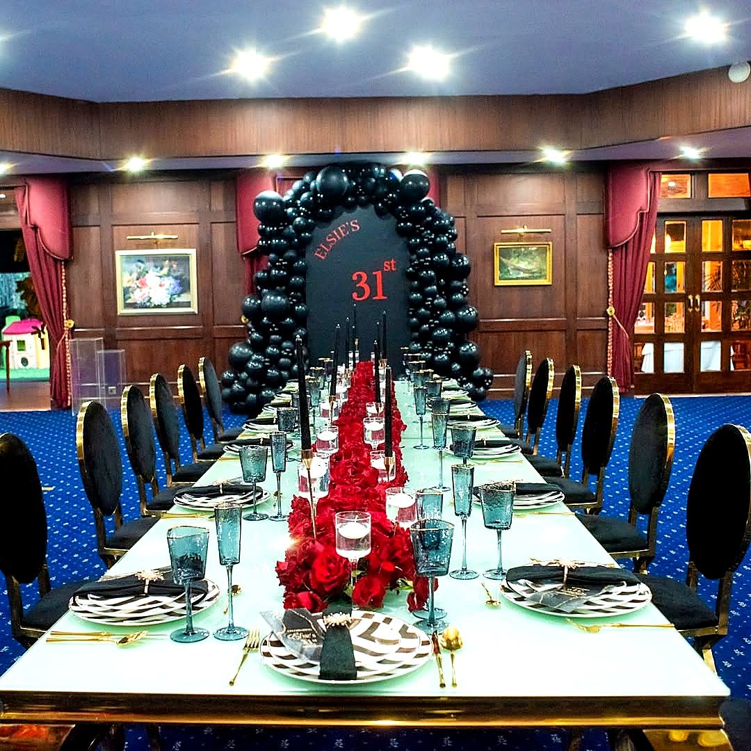 Wedding Stainless Steel Glass Table for Hire in Nairobi - view 7