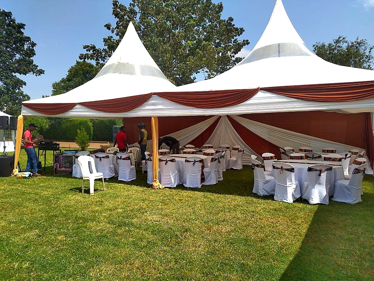 High Peak Draped Tent 6x12m for Hire in Nairobi - view 2
