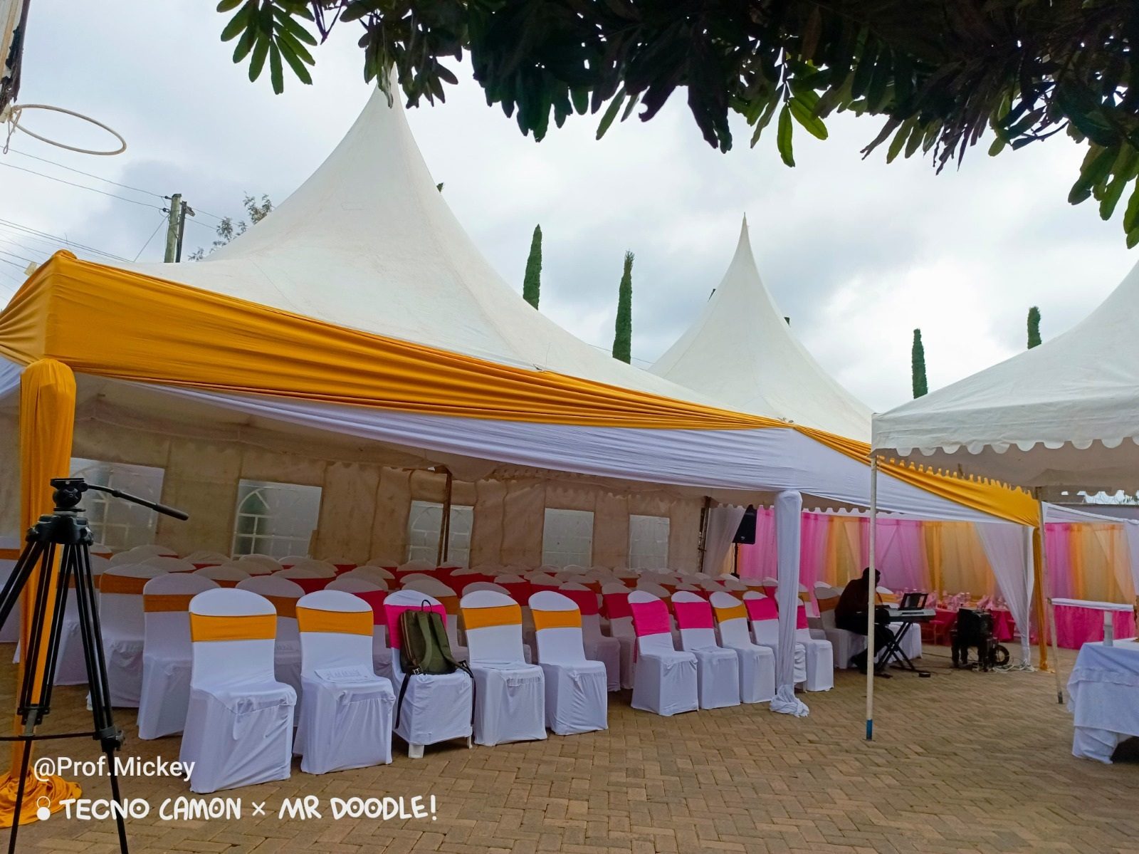 High Peak Draped Tent 6x12m for Hire in Nairobi - view 7
