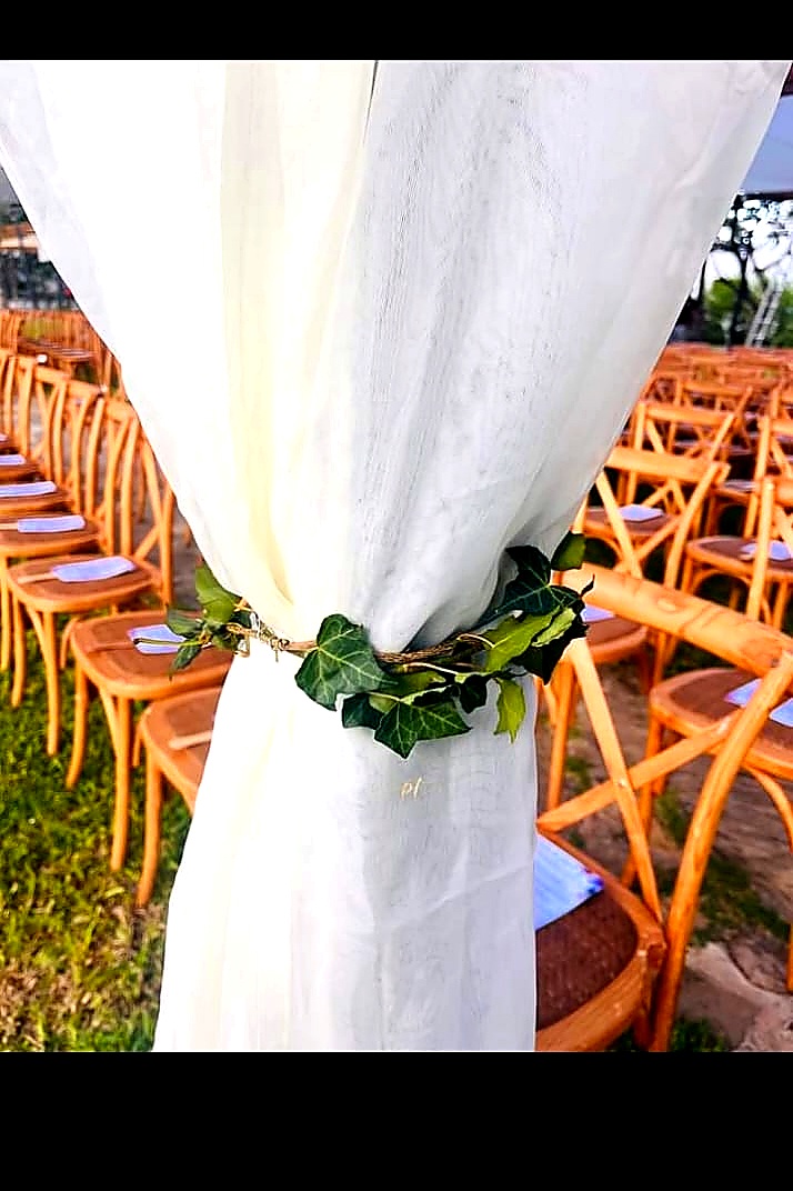 Pagola Tent 6x6m with Greeneries for Hire in Nairobi - view 5