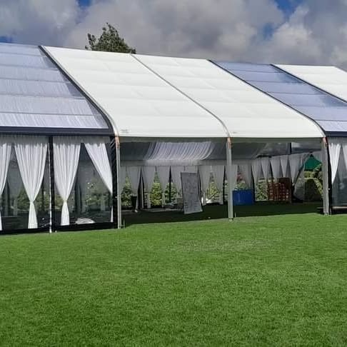 Elegant A-Frame Ceremony Tent &mdash; ceremony element for hire in Nairobi (7)