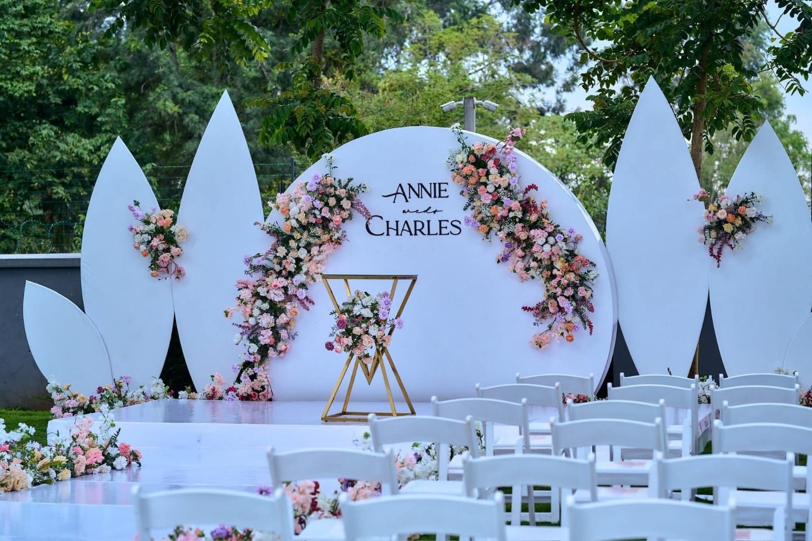 Raised Altar Space &mdash; ceremony element for hire in Nairobi (3)
