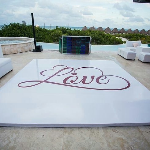 Customised Monogrammed Dance Floor for Hire &mdash; wedding item for hire in Nairobi (8)