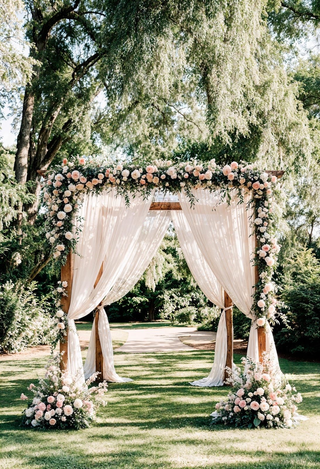 Sacred Space / Chuppah &mdash; ceremony element for hire in Nairobi (1)
