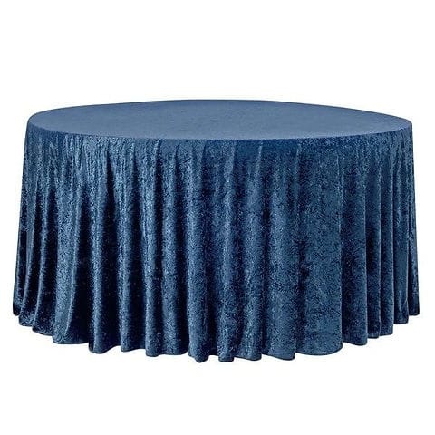 Velvet-Dressed Round Table for Hire (8-Seater) &mdash; wedding item for hire in Nairobi (4)