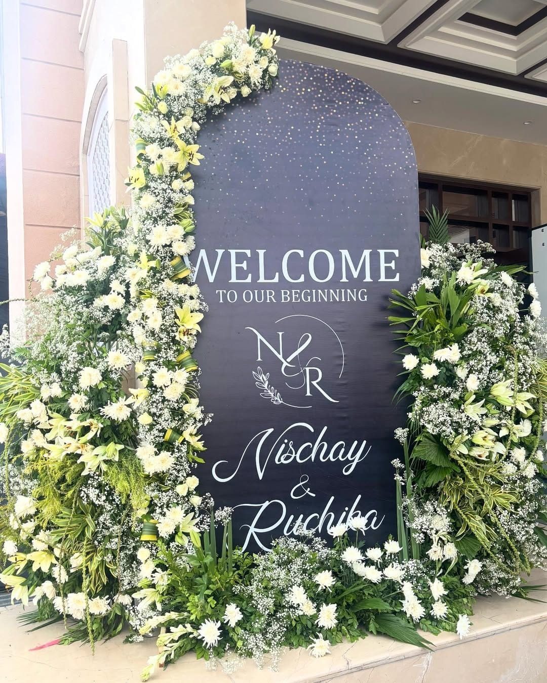 Printed Welcome Board for Hire &mdash; wedding item for hire in Nairobi (2)