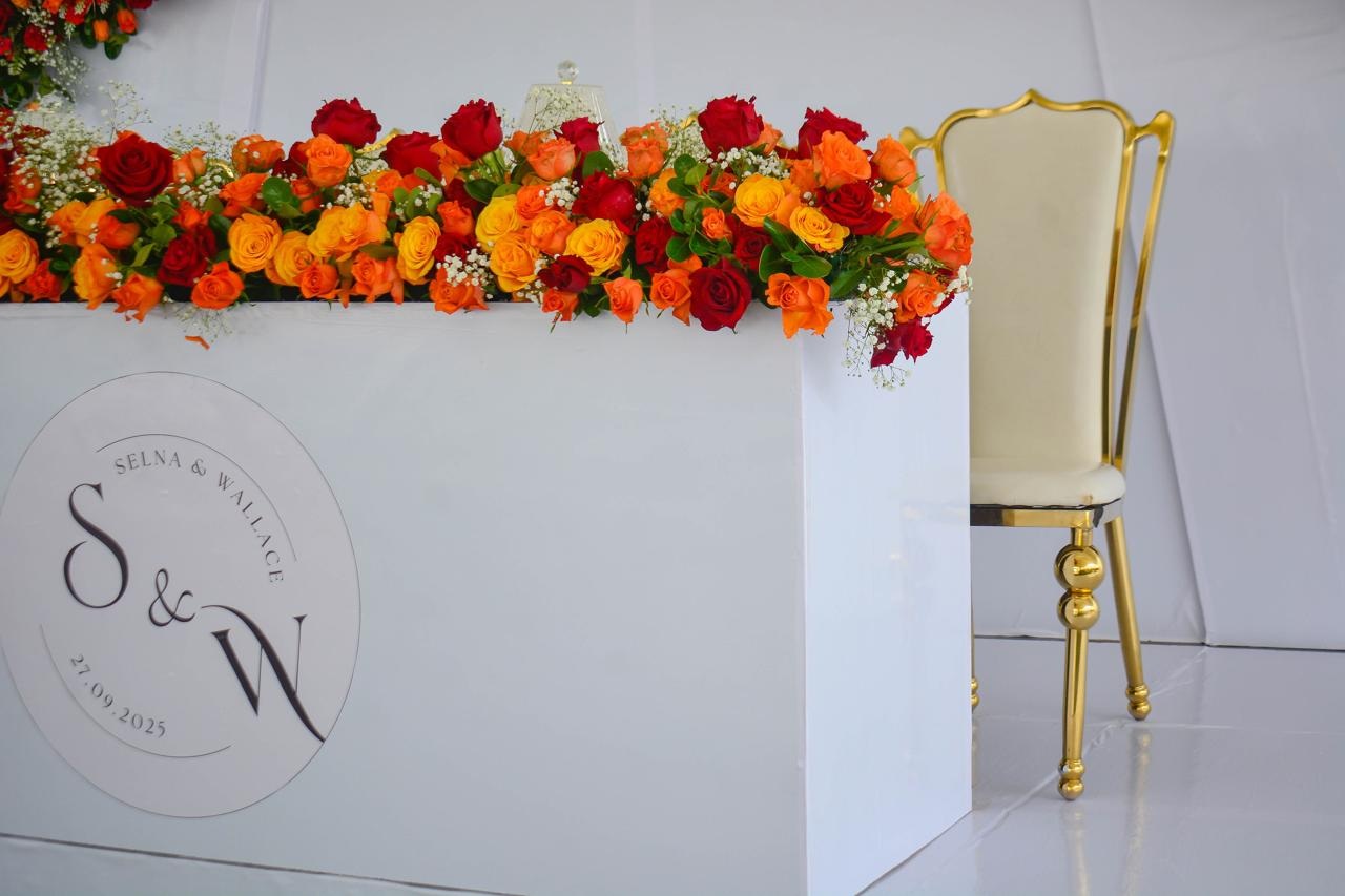 White High Table for Hire &mdash; wedding item for hire in Nairobi (2)